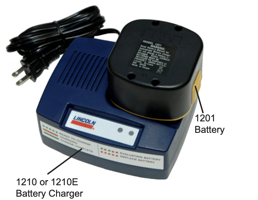 Lincoln Industrial 1261 BATTERY 12V (LIION) Air & Hydraulic