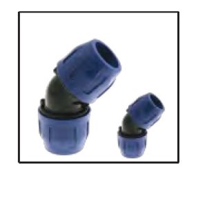 AIRCOM QLG045AL025 25mm Elbow (Pack of 2)