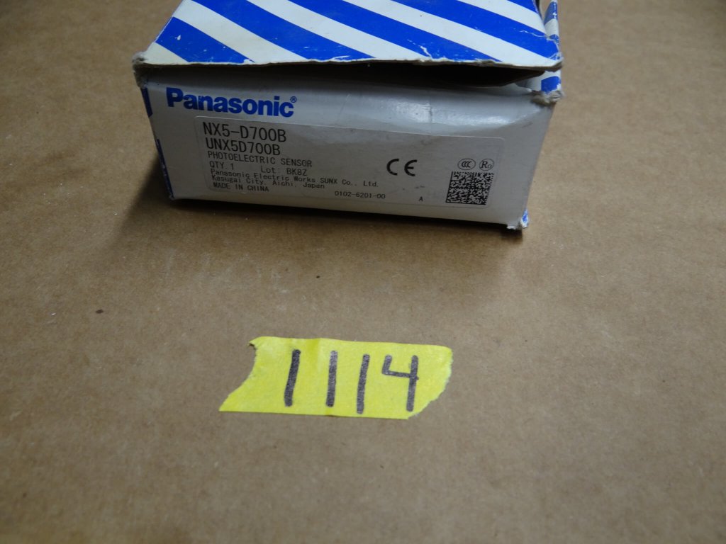 PANASONIC NX5-D700B PHOTOELECTRI SENSOR | Air & Hydraulic Equipment,Inc.